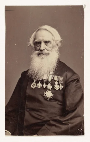 Samuel F. B. Morse by Mathew Brady, photograph, 1868-1872