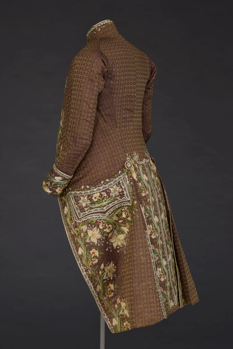 Man's Coat by France, possibly Lyon, textile, 1780-1789