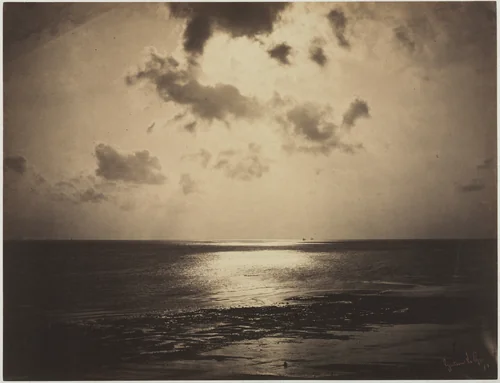 An Effect of the Sun, Normandy by Gustave Le Gray, photograph, 1851-1861