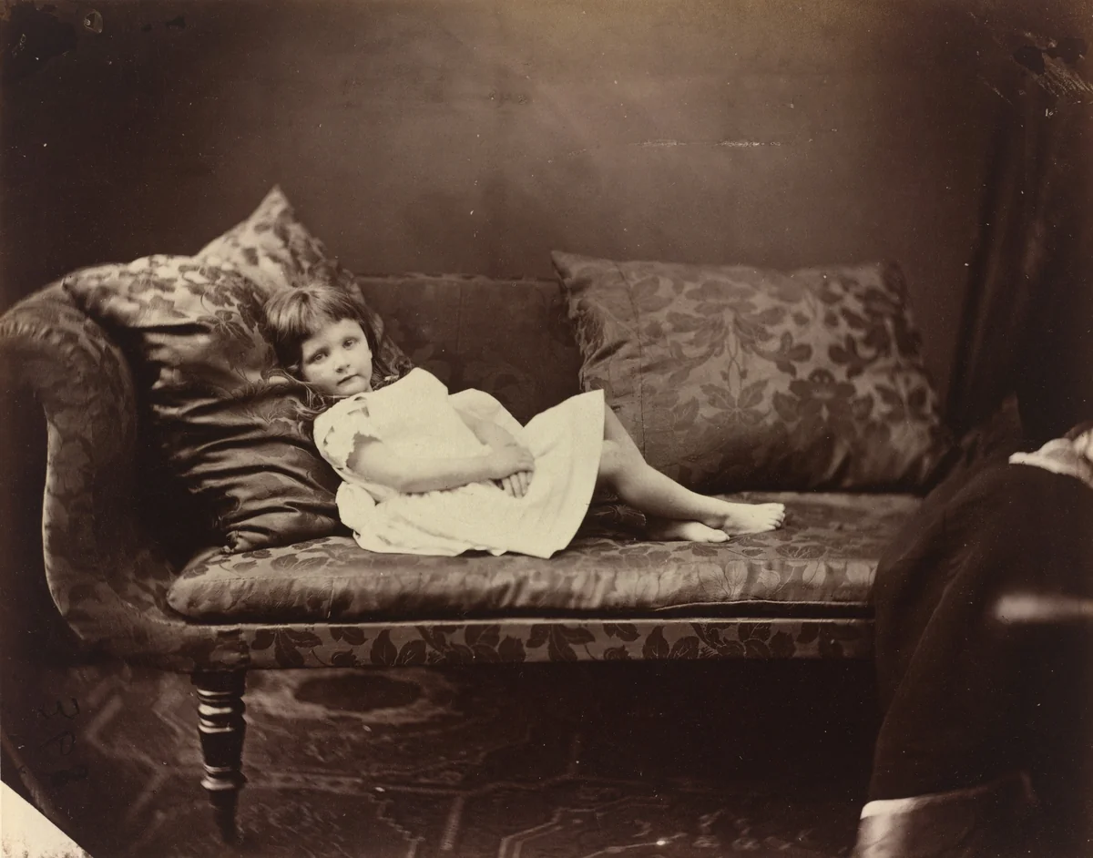 Xie Kitchin by Charles Dodgson, photograph, 1869