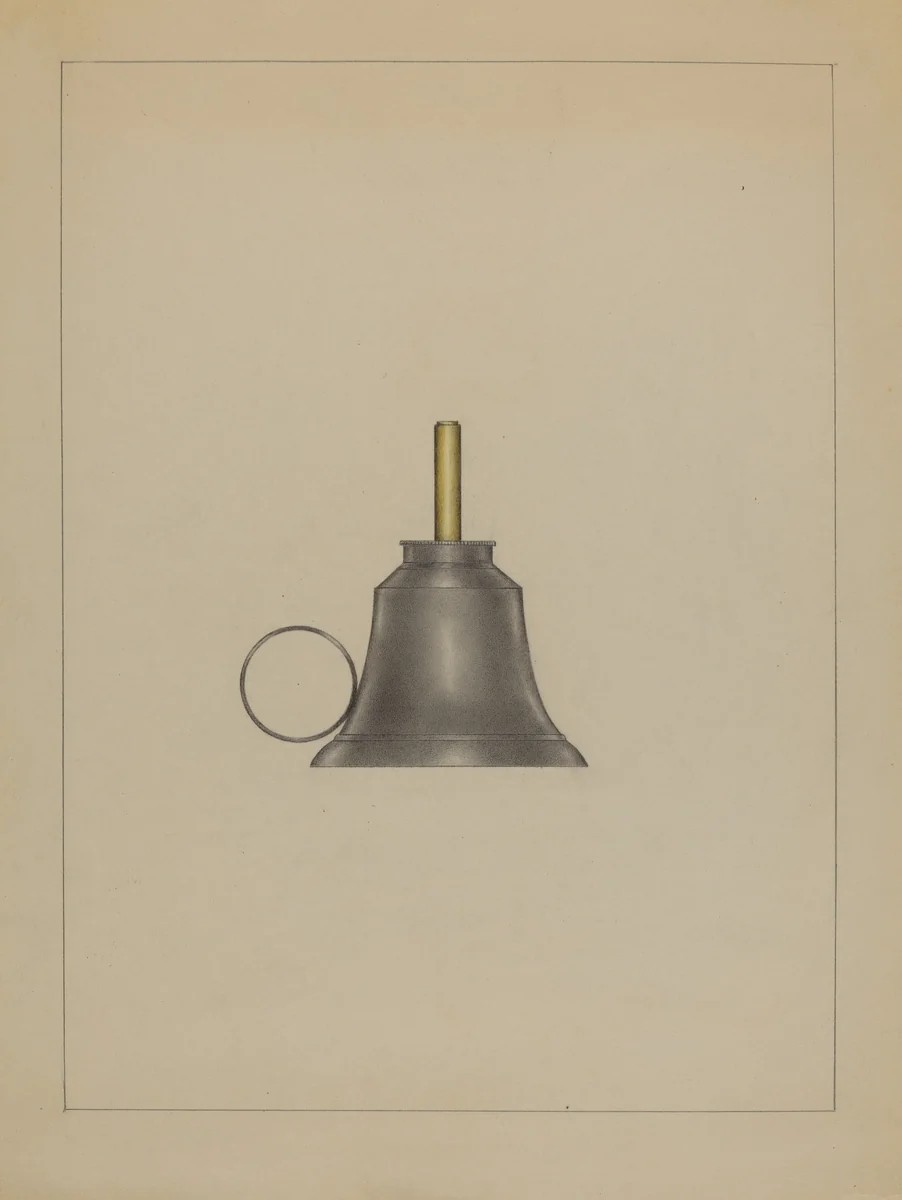 Lamp by Gordon Sanborn, index of american design, 1936