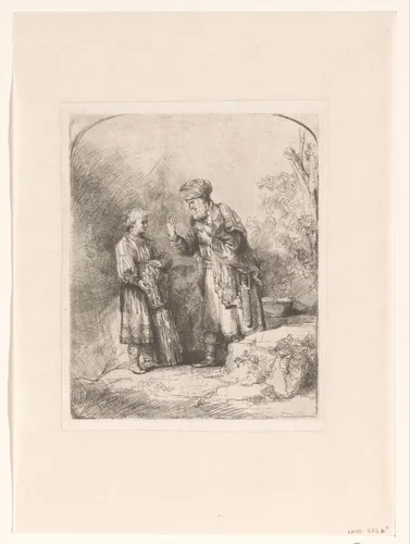 Abraham and Isaac by anonymous, print, 1819
