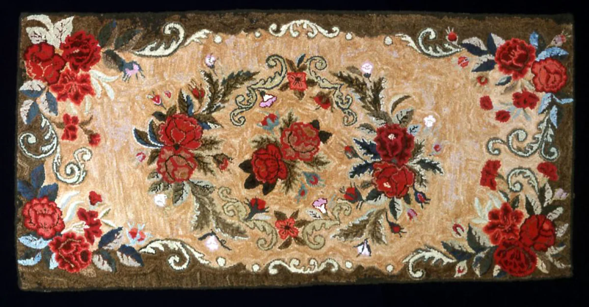 Rug by United States, textile, 1801-1900