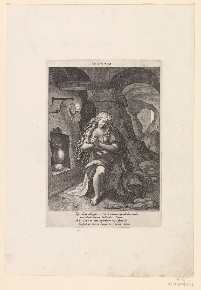 Vasten by Unknown, print, 1589-1590