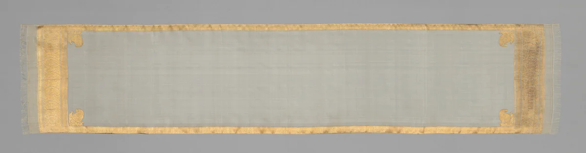 Sari by India, textile, 1875-1900