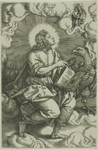 St. John, from The Four Evangelists by Heinrich Aldegrever, print, 1539