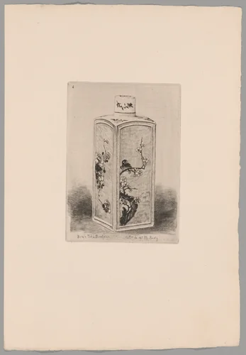 Japonisme by Felix Hilaire Buhot, print, 1883