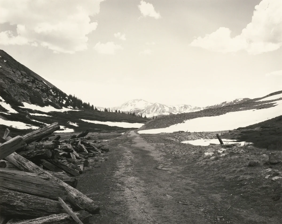 Denver South Park and Pacific by Mark Ruwedel, photograph, 1997