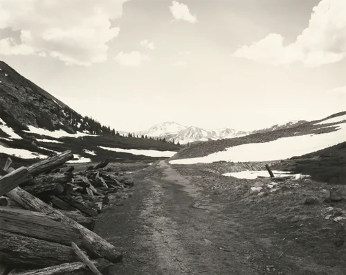 Denver South Park and Pacific by Mark Ruwedel, photograph, 1997