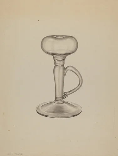 Lamp by John Dana, index of american design, 1937