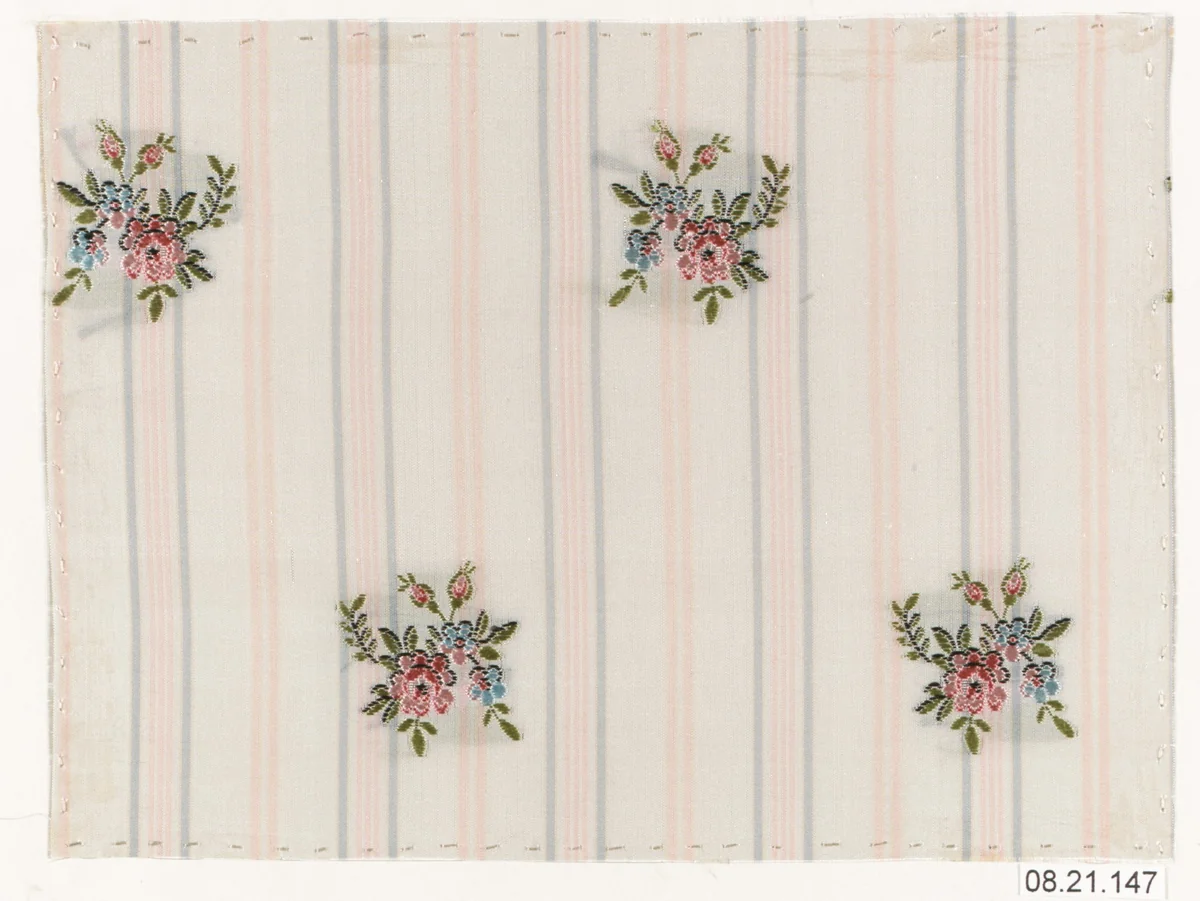 Textile sample by Unknown Designer, textile, 1900
