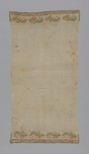 Towel or Napkin by Turkey, textile, 1801-1900