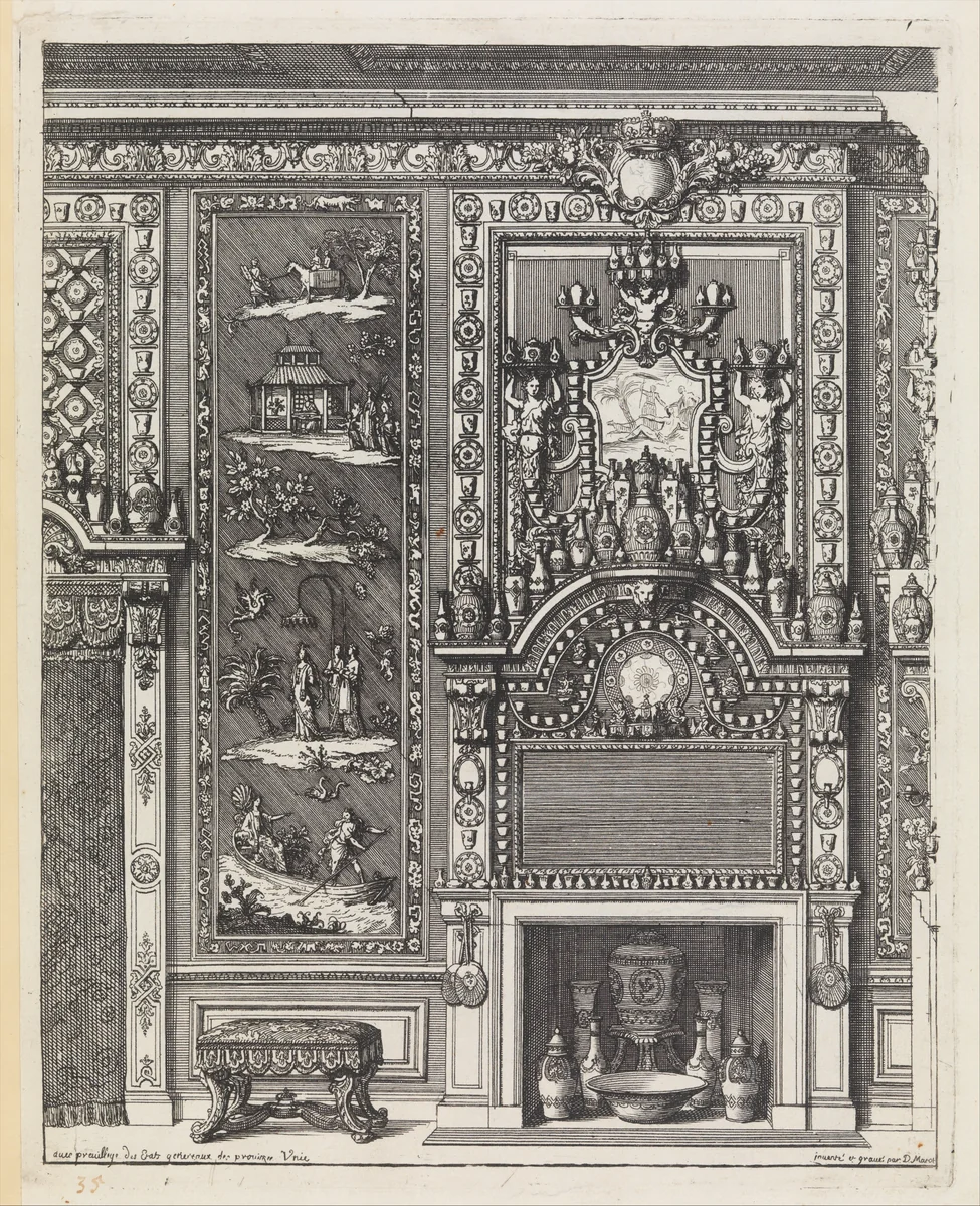 Oeuvres du Sr. D. Marot by Daniel Marot, book, 1703-1712