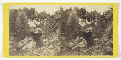 The Cave, No. 6206 from the series "Central Park (New York)" by Anthony & Company, photograph, 1860-1869