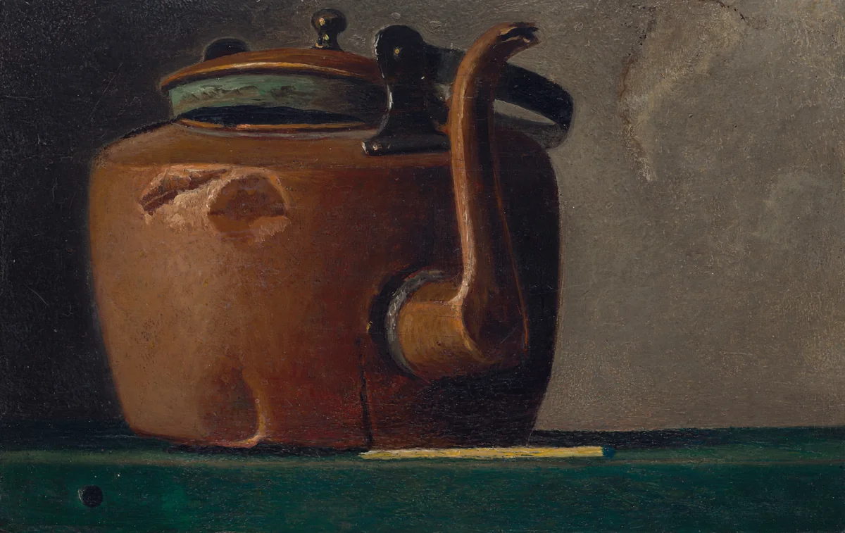 The Old Kettle by John Frederick Peto, painting, 1890-1899