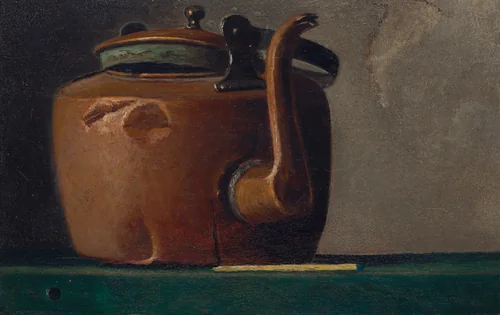 The Old Kettle by John Frederick Peto, painting, 1890-1899