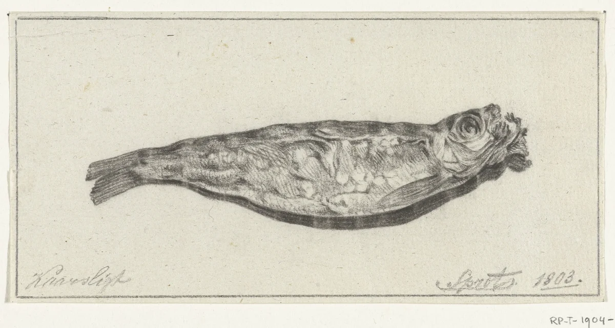 Sprot bij kaarslicht by Jean Bernard, drawing, 1803