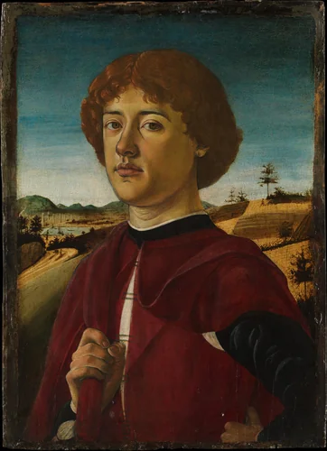 Portrait of a Young Man by Biagio d'Antonio, painting, 1476-1504