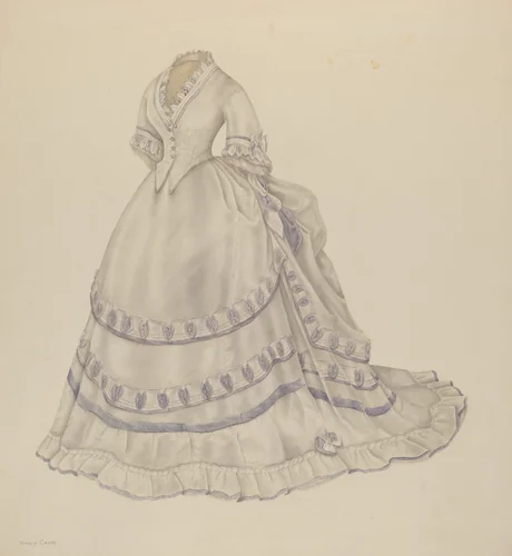 Dress by Nancy Crimi, index of american design, 1940