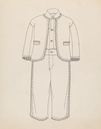 Boy's Suit by Henry De Wolfe, index of american design, 1939