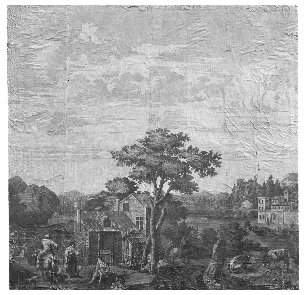 Wallpaper by Arthur and Robert, artwork, 1787-1790