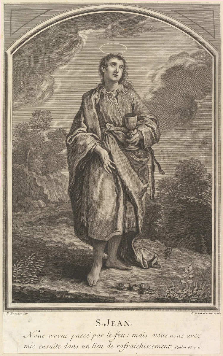 Saint Jean by Edmé Jeaurat, print, 1726