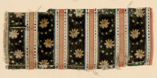 Fragment by Italy or France, textile, 1750-1800