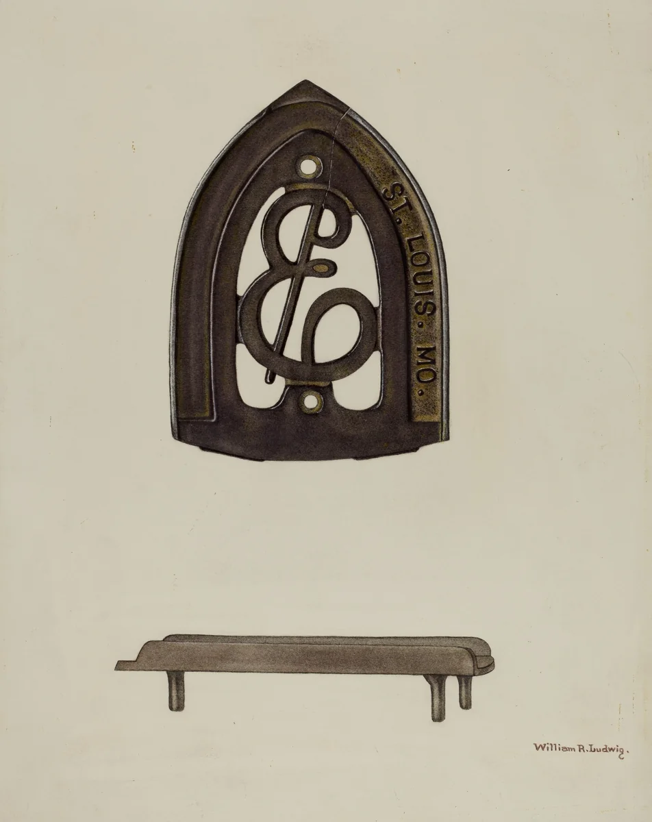 Trivet by William Ludwig, index of american design, 1939