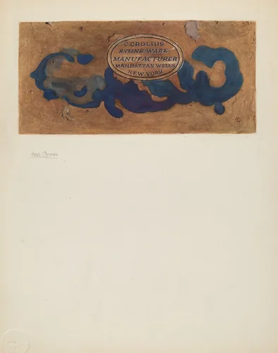 Jar by Charles Caseau, index of american design, 1936