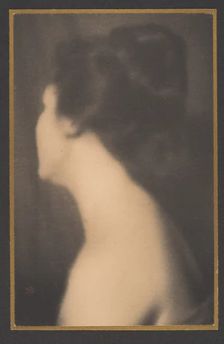 [The Averted Head - A Study in Flesh Tones] by Joseph T. Keiley, photograph, 1899
