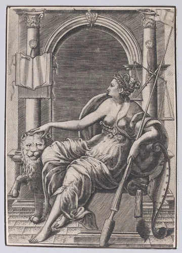 La Force by Jean Chartier, print, 1510-1580