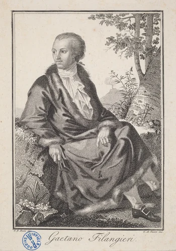 Gaetano Filangieri by Giovanni Antonio Sasso, print, 1815-1818