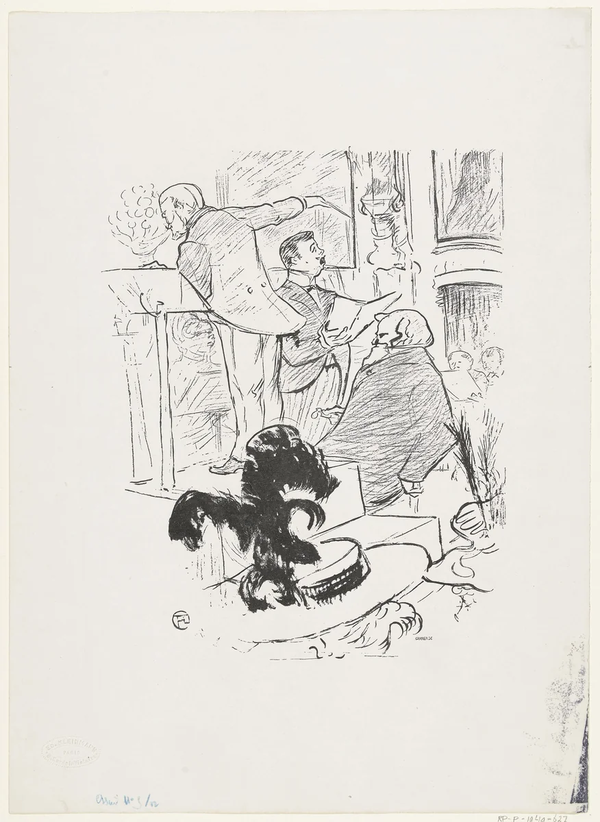 Opera Francoise de Rimini in theater de Opéra in Parijs by anonymous, photograph, 1896