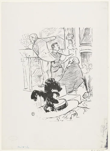 Opera Francoise de Rimini in theater de Opéra in Parijs by anonymous, photograph, 1896