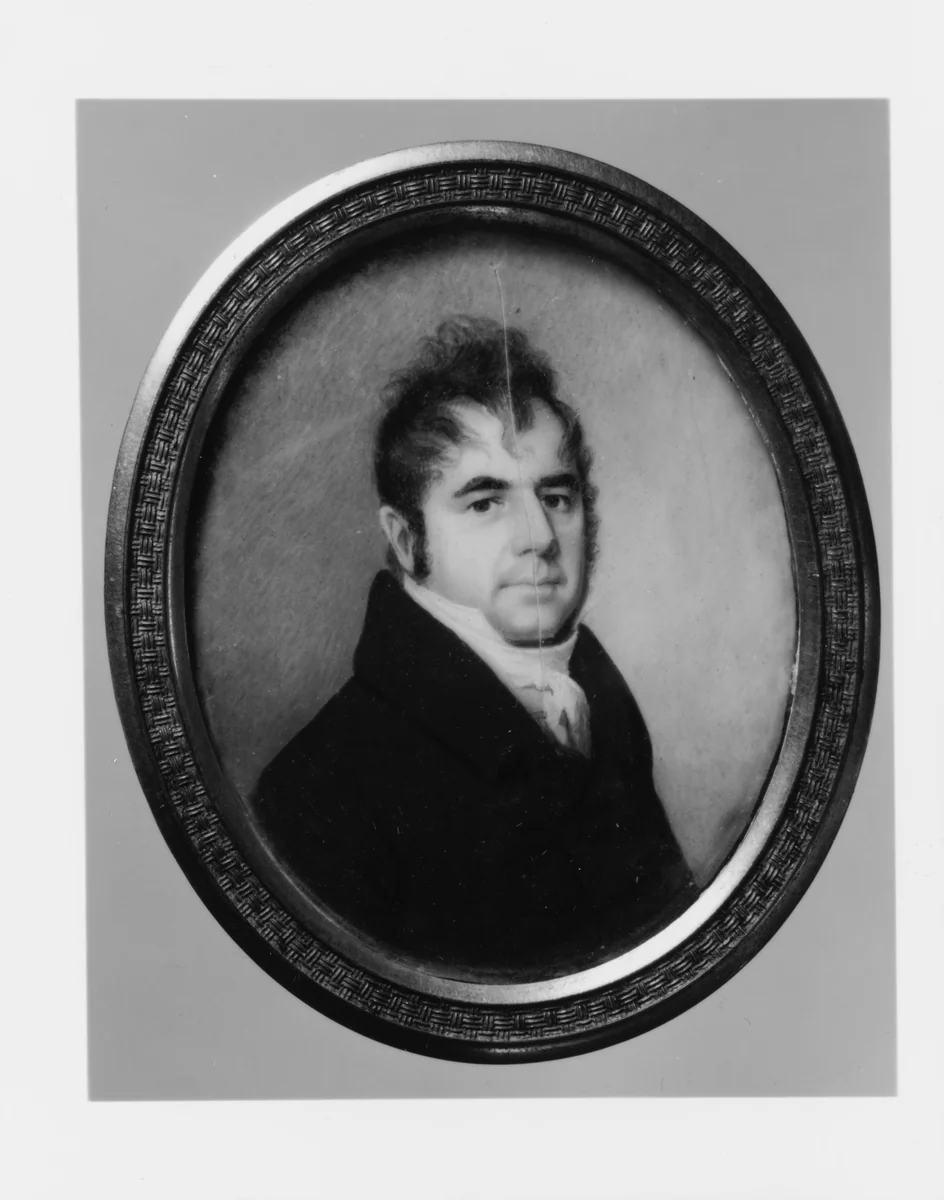 Anthony Bleecker by Joseph Wood, artwork, 1810