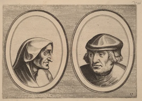 "Aerdighe Kniertje" and "Onbekommerde Klaes" by Johannes van Doetechum
Lucas van Doetechum
Pieter Bruegel
Claes Jansz Visscher, print, 1564-1565