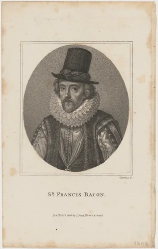 Sir Francis Bacon by Innocenzo Geremia, print, 1806
