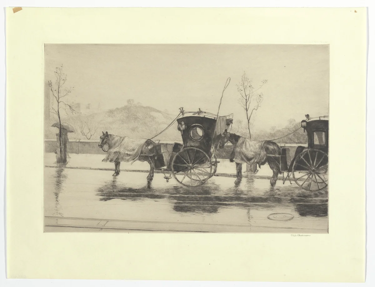 The Last Stand by Clarence William Anderson, print, 1906