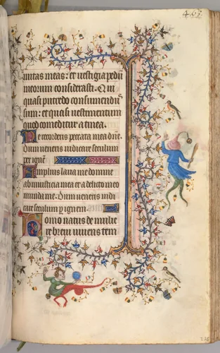 Hours of Charles the Noble, King of Navarre (1361-1425): fol. 226r, Text by Master of the Brussels Initials and Associates, book, 1400-1410