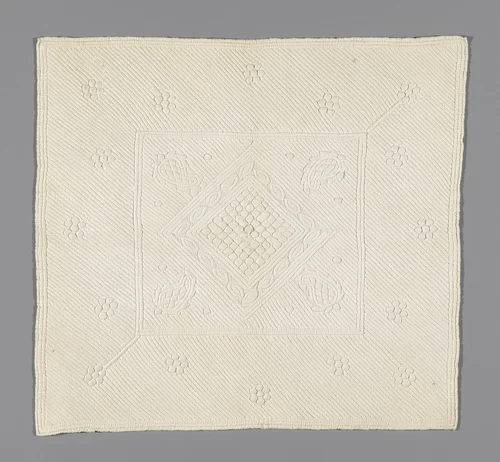 Pillow by France, textile, 1825-1875