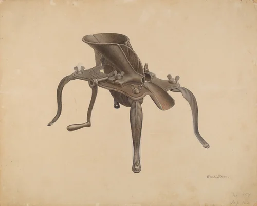 Cherry Stoner by George C. Brown, index of american design, 1940