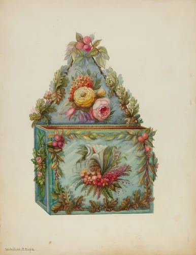 Wall Pocket by Nicholas Zupa, index of american design, 1939