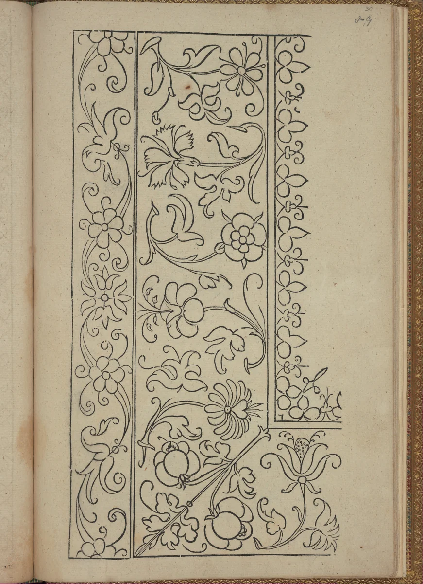 New Modelbüch (Page 30r) by Andreas Bretschneider, book, 1615