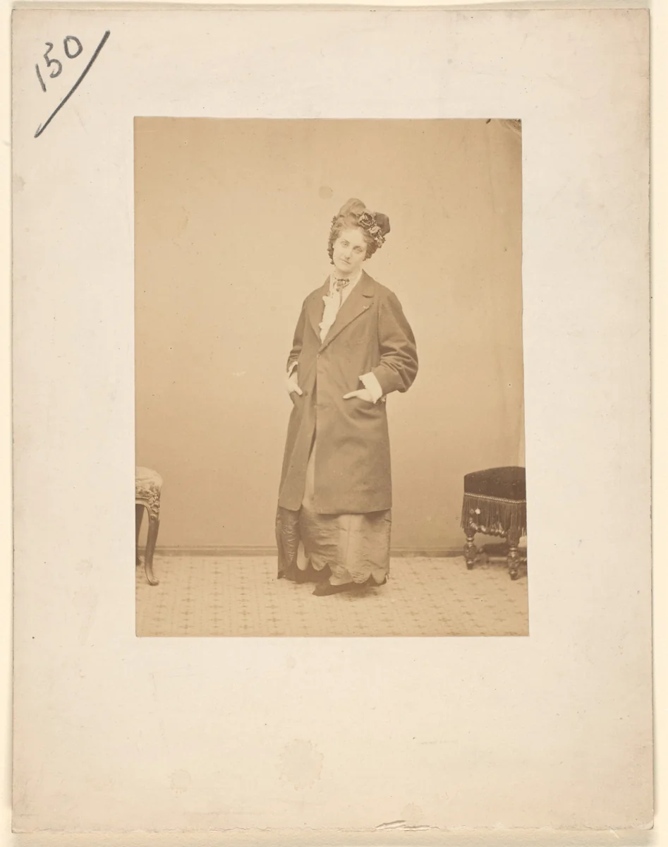 Le pardessus dècoré by Pierre-Louis Pierson, photograph, 1860-1869