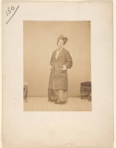 Le pardessus dècoré by Pierre-Louis Pierson, photograph, 1860-1869