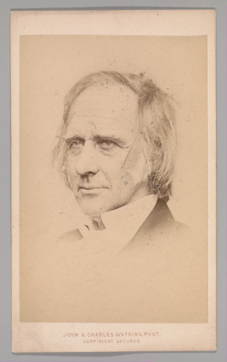 [Unknown Subject] by John and Charles Watkins, photograph, 1860-1869