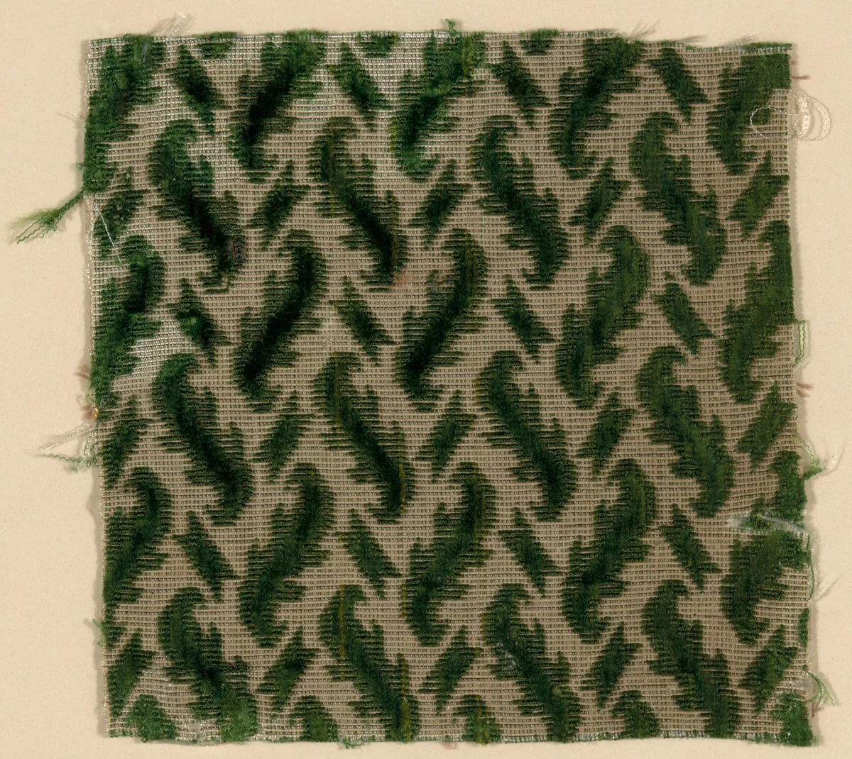 Fragment by Italy, textile, 1601-1635
