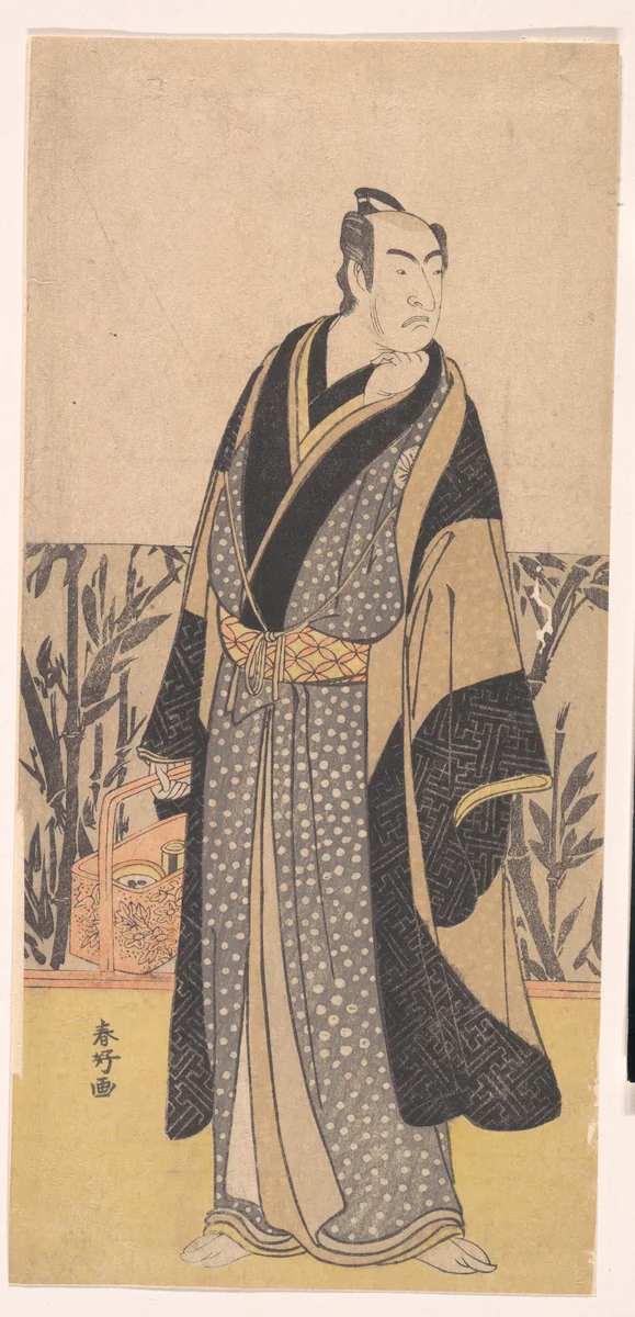 The Actor, Matsumoto Koshiro I 1674–1730 in an Unidentified Role by Katsukawa Shunkō (勝川春好), print, 1743-1812