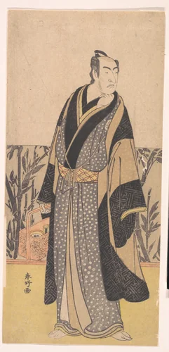 The Actor, Matsumoto Koshiro I 1674–1730 in an Unidentified Role by Katsukawa Shunkō (勝川春好), print, 1743-1812