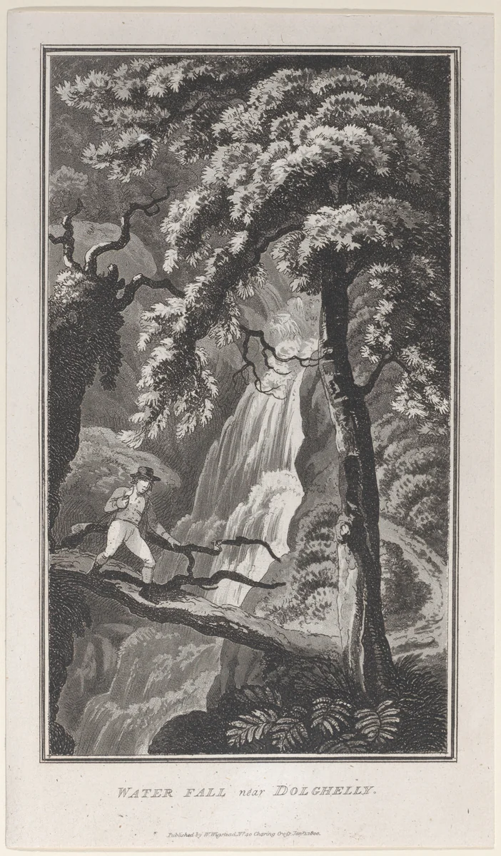 Tintern Abbey, from "Remarks on a Tour to North and South Wales, in the year 1797" by John Hill, print, 1800